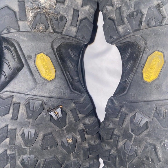 LOWA Lowa RENEGADE‎ GTX LO Black Leather Hiking Shoes Mens Size US 11 Gore-Tex - Picture 6 of 12